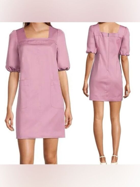 LDT Dresses & Skirts - NWT LDT Le Superbe Mauve-a-lous Floral Princess Sleeve Midi Dress - 4